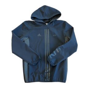 Kith x Adidas Black Pullover Hoodie Terrex Logo Reflective XS